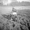 Motorcrosstävling på A 6 övningsfält.