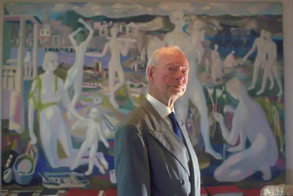 Halvdan Hafsten: 1 samler og 8 kunstnere