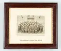 Bilden föreställer en gruppfoto med underofficerare från underfälskolans allmänna klass 1909-10.