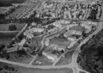 Flygfoto över Nässjö i Jönköpings län. 1258/1966