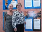 Systrarna Barbro Gustavsson och Birgitta Hellström får Raoul Wallenberg Academys Kuragepris, som delades ut på Jönköpings läns museum 5 augusti 2018.