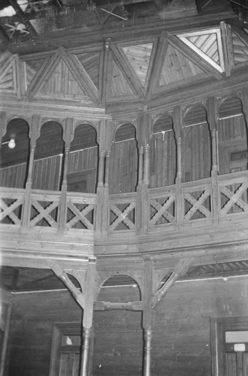 Interiør frå Hotel Hardanger.