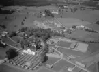 Flygfoto över Höreda i Eksjö kommun, Jönköpings län. 1268/1966