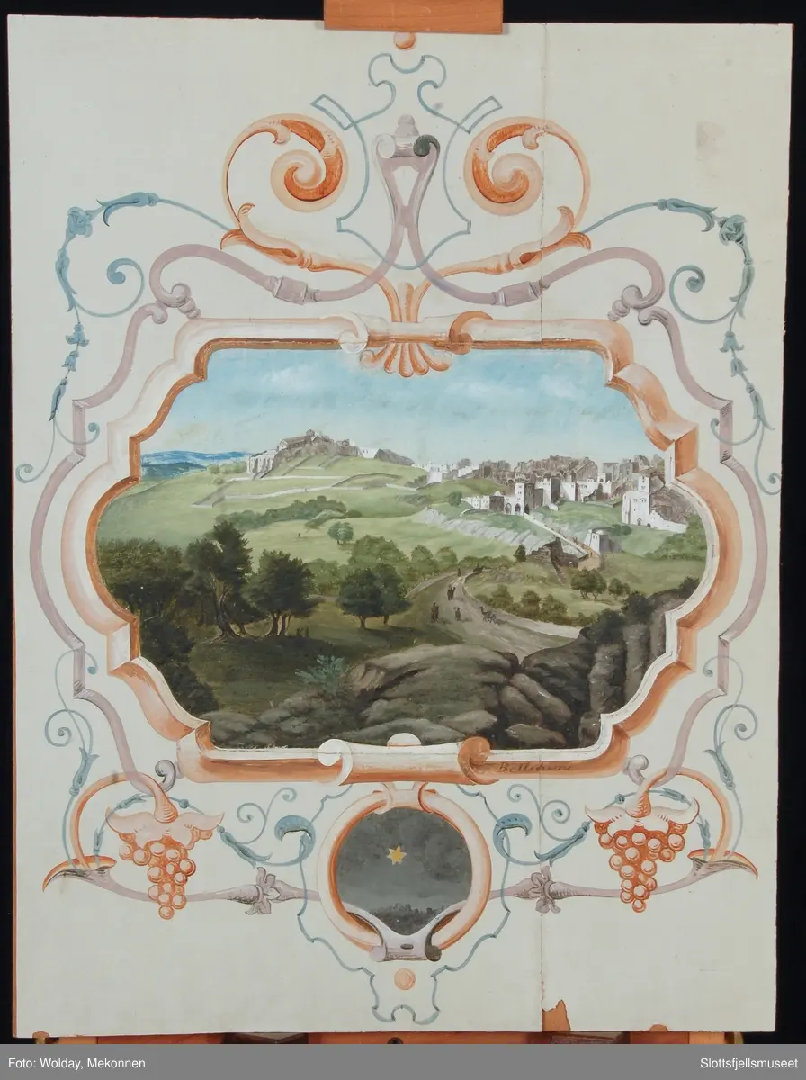 Bethlehem og Bethlehems-stjernen.