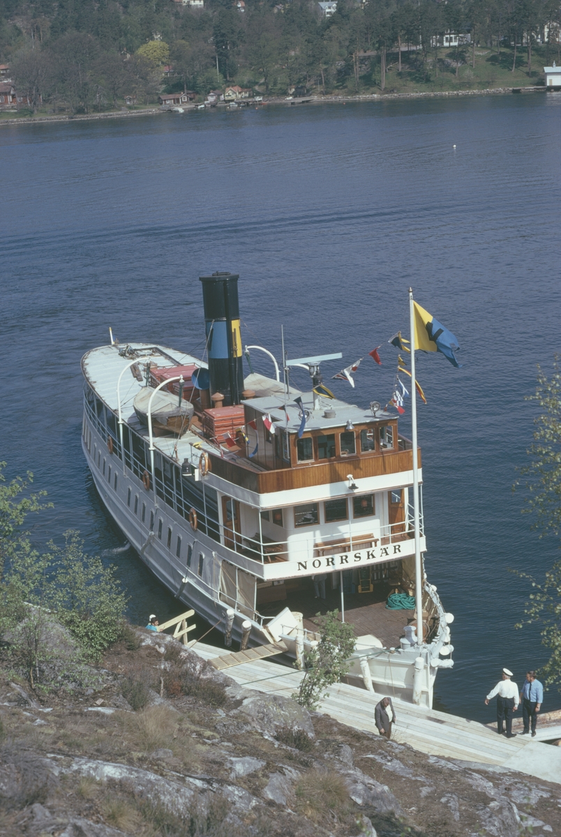 Norrskär vid Fisksätra brygga, 1974.