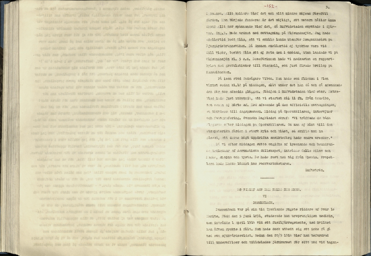 Inbunden samlingsvolym för tidskriften Flygfisken: organ för Sveriges militärflygare, 1917-1919.

Innehåll: artiklar med minnen, händelser och episoder inom den svenska militära pionjärflygningen samt fakta och råd till militära flygare. Illustrationer i form av ritningar och foton.

Sidor framställda genom stencilering med inklistrade fotografier.


Ingående nummer:

1 - augusti 1917 (sida 1-11)
2 - september 1917 (sida 12-21)
3 - oktober 1917 (sida 22-31)
4 - november 1917 (sida 32-42)
5 - december 1917 (sida 43-53)
6 - januari 1918 (sida 54-64)
7 - februari 1918 (sida 65-77)
8 - mars 1918 (sida 78-88)
9 - april 1918 (sida 89-101)
10 - maj 1918 (sida 102-111)
11 - juni 1918 (sida 112-126)
12 - juli 1918 (sida 127-137)
13 - augusti 1918 (sida 138-148)
14 - september 1918 (sida 149-157)
15 - oktober 1918 (sida 158-168)
16 - november 1918 (sida 169-180)
17 - december 1918 (sida 181-190)
18 - januari 1919 (sida 191-202)
19 - februari 1919 (sida 203-214)
20 - mars 1919 (sida 215-226)
21 - april 1919 (sida 227-240)
22 - maj 1919 (sida 241-251)
23 - juni 1919 (sida 252-263)
24 - juli 1919 (sida 264-274)
25 - september 1919 (sida 275-286)
26 - oktober 1919 (sida 287-298)
27 - december 1919 (sida 299-309)