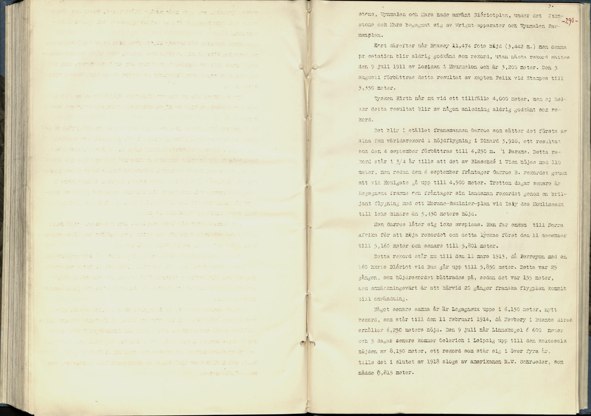 Inbunden samlingsvolym för tidskriften Flygfisken: organ för Sveriges militärflygare, 1917-1919.

Innehåll: artiklar med minnen, händelser och episoder inom den svenska militära pionjärflygningen samt fakta och råd till militära flygare. Illustrationer i form av ritningar och foton.

Sidor framställda genom stencilering med inklistrade fotografier.


Ingående nummer:

1 - augusti 1917 (sida 1-11)
2 - september 1917 (sida 12-21)
3 - oktober 1917 (sida 22-31)
4 - november 1917 (sida 32-42)
5 - december 1917 (sida 43-53)
6 - januari 1918 (sida 54-64)
7 - februari 1918 (sida 65-77)
8 - mars 1918 (sida 78-88)
9 - april 1918 (sida 89-101)
10 - maj 1918 (sida 102-111)
11 - juni 1918 (sida 112-126)
12 - juli 1918 (sida 127-137)
13 - augusti 1918 (sida 138-148)
14 - september 1918 (sida 149-157)
15 - oktober 1918 (sida 158-168)
16 - november 1918 (sida 169-180)
17 - december 1918 (sida 181-190)
18 - januari 1919 (sida 191-202)
19 - februari 1919 (sida 203-214)
20 - mars 1919 (sida 215-226)
21 - april 1919 (sida 227-240)
22 - maj 1919 (sida 241-251)
23 - juni 1919 (sida 252-263)
24 - juli 1919 (sida 264-274)
25 - september 1919 (sida 275-286)
26 - oktober 1919 (sida 287-298)
27 - december 1919 (sida 299-309)