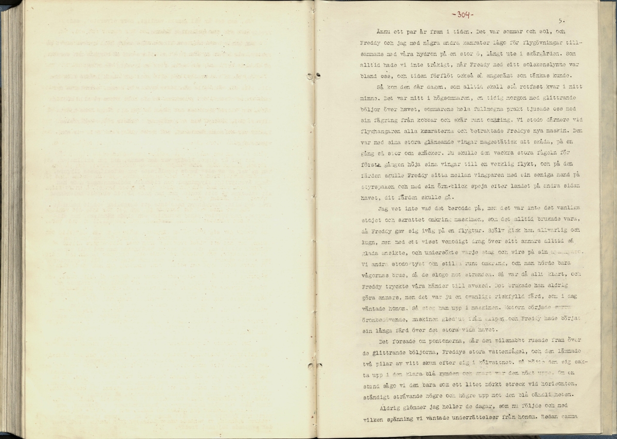 Inbunden samlingsvolym för tidskriften Flygfisken: organ för Sveriges militärflygare, 1917-1919.

Innehåll: artiklar med minnen, händelser och episoder inom den svenska militära pionjärflygningen samt fakta och råd till militära flygare. Illustrationer i form av ritningar och foton.

Sidor framställda genom stencilering med inklistrade fotografier.


Ingående nummer:

1 - augusti 1917 (sida 1-11)
2 - september 1917 (sida 12-21)
3 - oktober 1917 (sida 22-31)
4 - november 1917 (sida 32-42)
5 - december 1917 (sida 43-53)
6 - januari 1918 (sida 54-64)
7 - februari 1918 (sida 65-77)
8 - mars 1918 (sida 78-88)
9 - april 1918 (sida 89-101)
10 - maj 1918 (sida 102-111)
11 - juni 1918 (sida 112-126)
12 - juli 1918 (sida 127-137)
13 - augusti 1918 (sida 138-148)
14 - september 1918 (sida 149-157)
15 - oktober 1918 (sida 158-168)
16 - november 1918 (sida 169-180)
17 - december 1918 (sida 181-190)
18 - januari 1919 (sida 191-202)
19 - februari 1919 (sida 203-214)
20 - mars 1919 (sida 215-226)
21 - april 1919 (sida 227-240)
22 - maj 1919 (sida 241-251)
23 - juni 1919 (sida 252-263)
24 - juli 1919 (sida 264-274)
25 - september 1919 (sida 275-286)
26 - oktober 1919 (sida 287-298)
27 - december 1919 (sida 299-309)