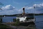 Blidösund vid brygga.