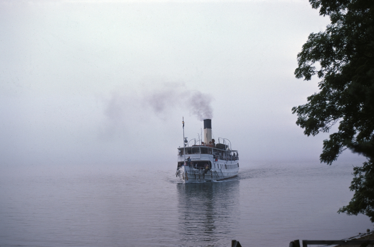 Blidösund i dimman.