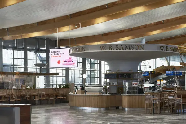 Gardermoen under nedstengningen