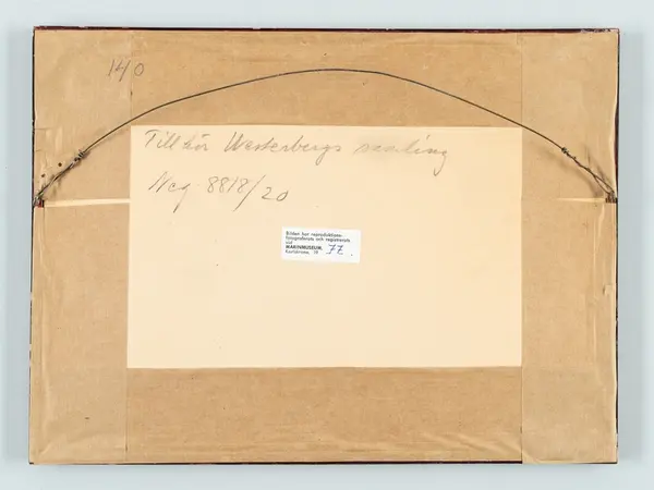 Korvetten FREJAS musiksextett 1890 vid pyramiderna