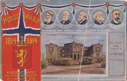 Postkort brukt på Sunnmøre i begynnelsen av 1900-tallet.