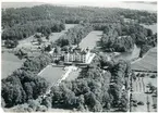 Flygfoto över Strömsholms slott, Strömsholm.