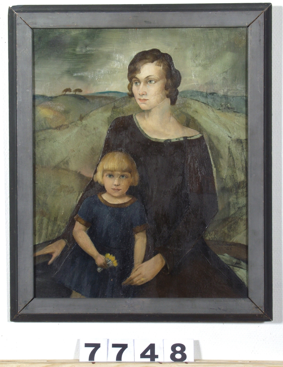 Konstnärens hustru och dotter
