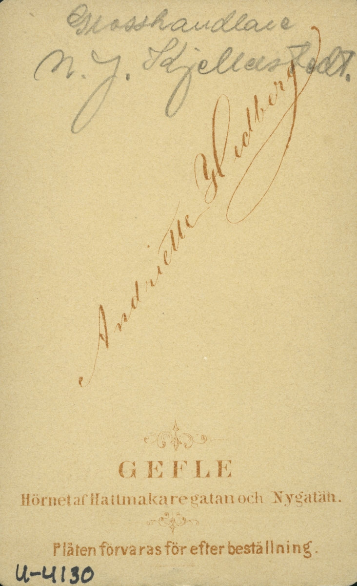 Grosshandlare Nils Jakob Kjellerstedt.