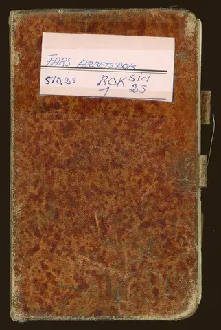 Johan Taikons arbetsbok