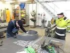 Isbrytaren SANKT ERIK på Stockholms Reparationsvarv.