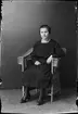 Stina Pettersson från Örsta Hökhuvud socken, Uppland 1923