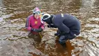 Bild tagen vid metalldetektering i sjön Vidöstern, Tånnö socken i Värnamo kommun.