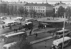 Gävle stad  Norr, Stortorget.
Stortorget med Busstation.