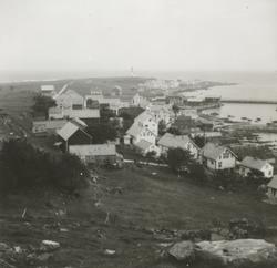 Oversiktsbilder av Alnes der man ser hvordan bebyggelsen er 