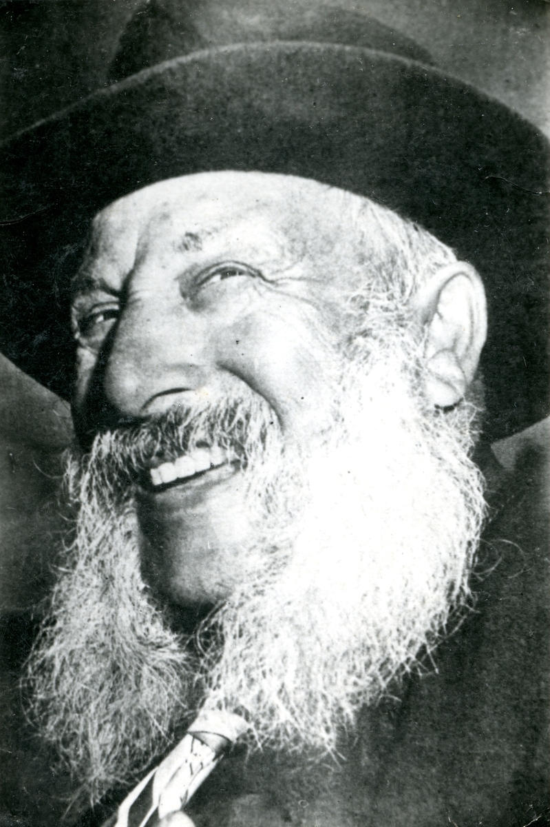 Porträtt av en äldre man. Bildens ursprung är okänt.