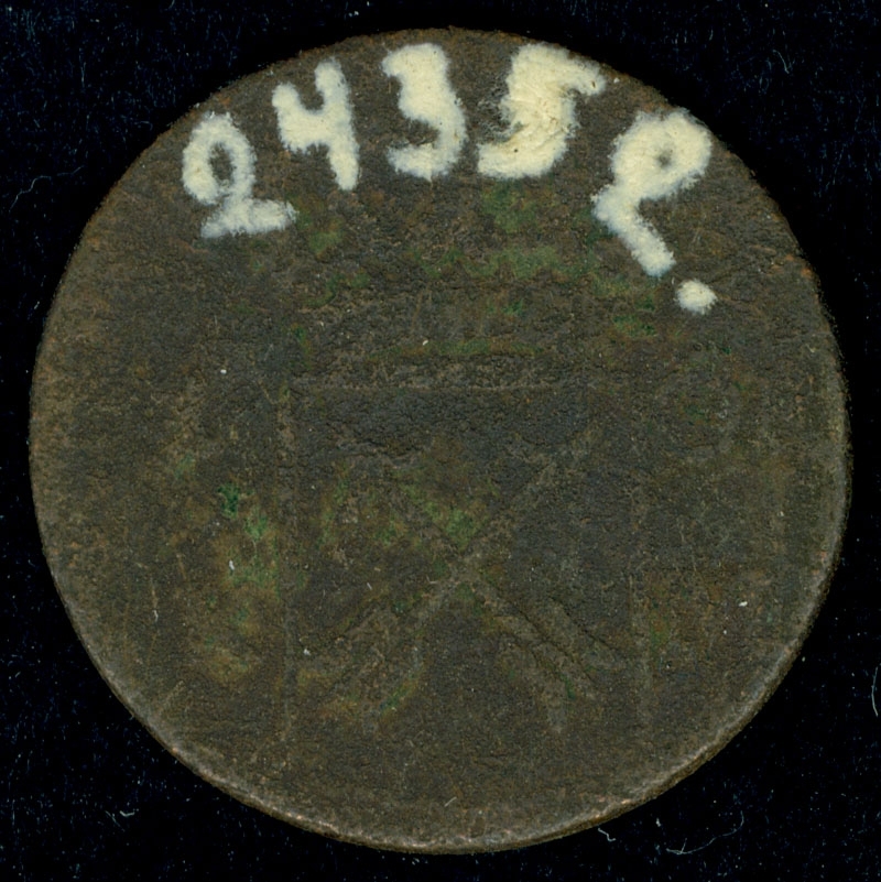 Kopparmynt.  1 ör K.M.Från 1725. 