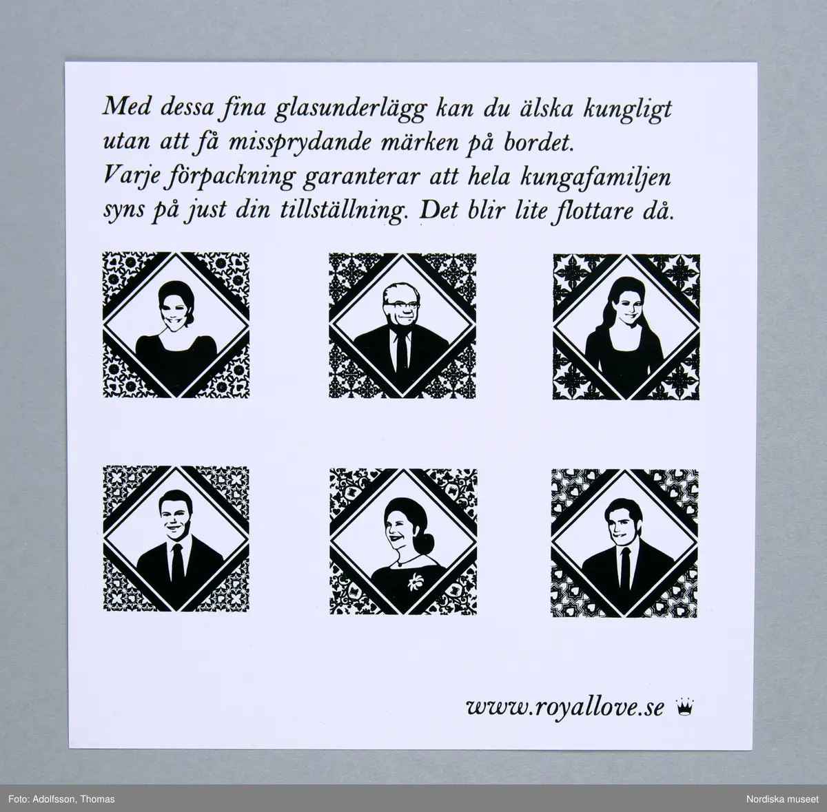 Porträtt, kungafamiljen
