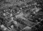 Flygfoto över Vansbro 1960.