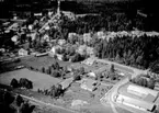 Flygfoto över Äng i Nässjö kommun, Jönköpings län. 843/ 1967