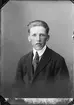 Ossian Mattsson från Rovsättra, Valö socken Uppland 1926