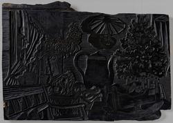 Julaften på Sandalstrand [Trykkplate]