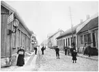 Vänersborg. Residensgatan norrut från Sundsgatan