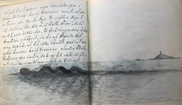 Da fiskere fra Hvaler traff på en sjøorm i 1898