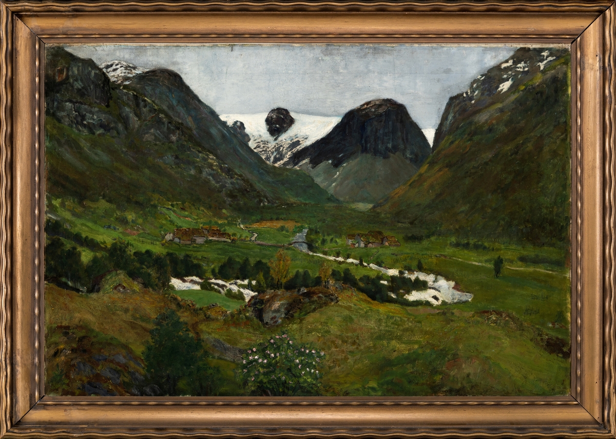 Fond i Jølster [Maleri]