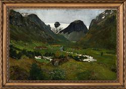 Fond i Jølster [Maleri]