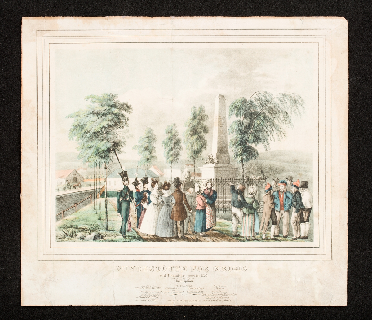 Kroghstøtten, minnestøtte over storingsrepresentant Christian Krohg ved Nybrua, Oslo, avduket 17. mai 1833 med tale av Henrik Wergeland, hovedstadens første offentlige minnesmerke og midtpunkt for 17. mai-feiringen fram til 1860-årene.