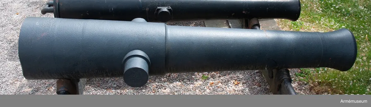 1830-tal, Wahrendorffs försöksmodell.
Tappens d: 120 mm, inga märken eller stämplar.