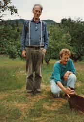 Olav H. Hauge og Bodil Cappelen