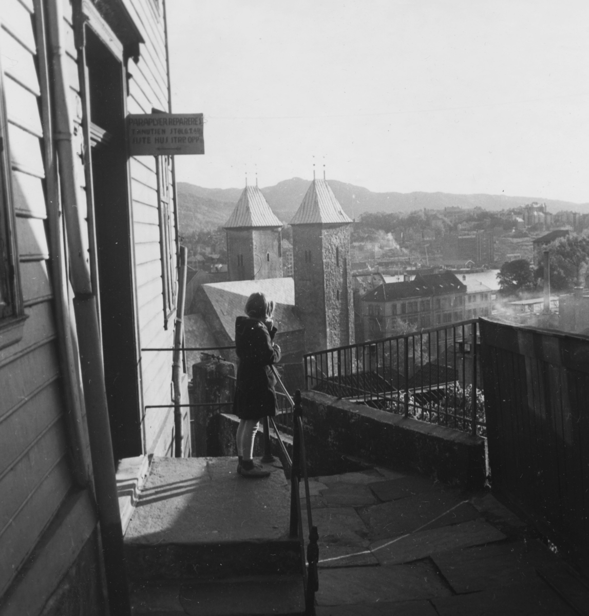 Bergen. Mariakirken fra Stølen