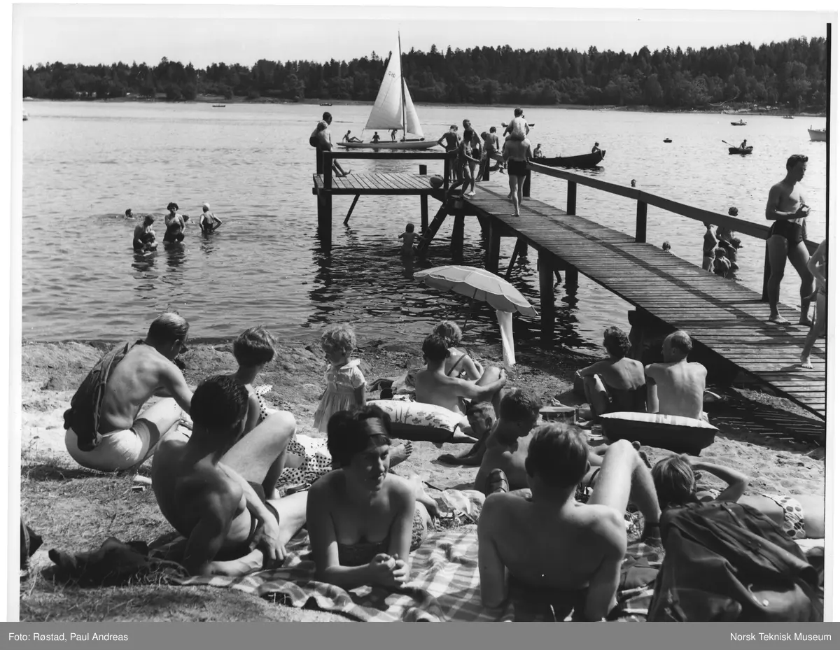 Hvalstrand bad, Asker