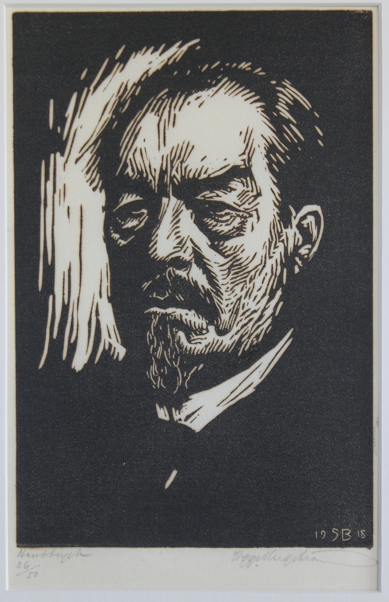 Handtryck. "min fader". 

K 1927 (---oläsligt ord) S.Strömberg oläsligt ord N.M?