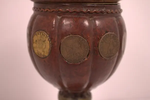 Alterkalk fra St.Halvards kapell på Løvøya, 1662.