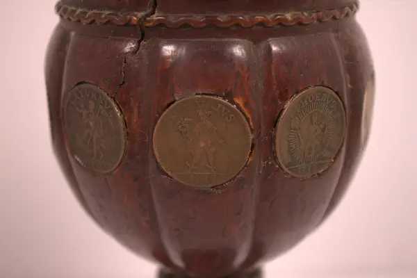 Alterkalk fra St.Halvards kapell på Løvøya, 1662.