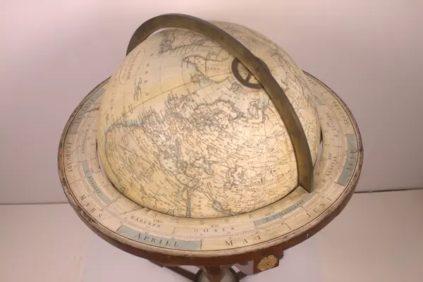 Svensk jordglobus 1824