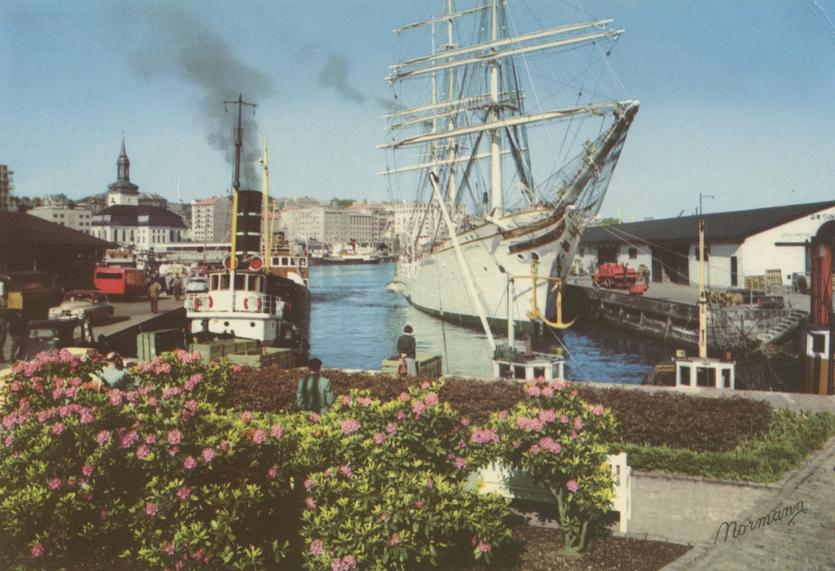 Bergen. Statsraad Lehmkuhl ved Bradbenken