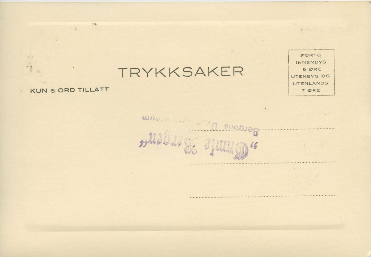 Bergen. Mariakirken