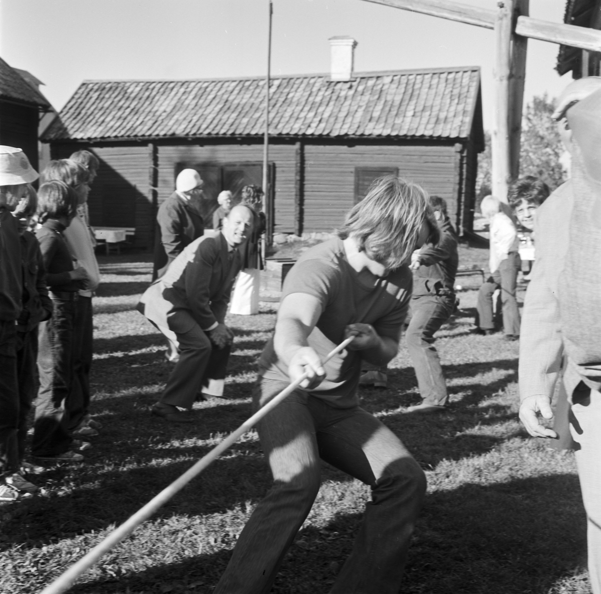 Hembygdsfest i Tierp, Uppland, augusti 1972