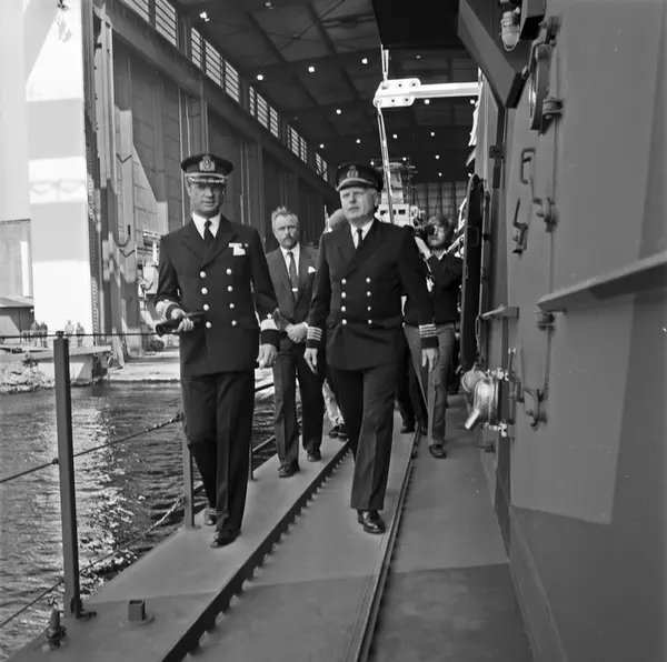 Sjösättning och dop av kkv typ Göteborg